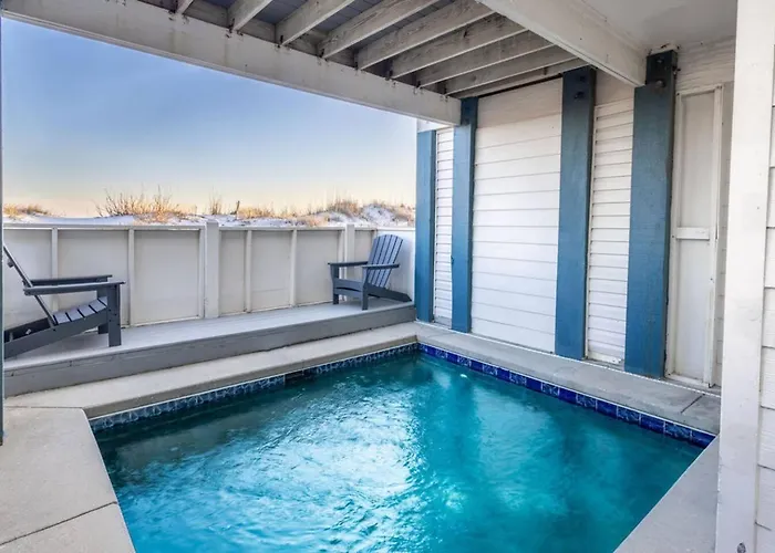 Fun East - Quiet Morgan Beachfront W Pool - Pets Welcome * Gulf Shores
